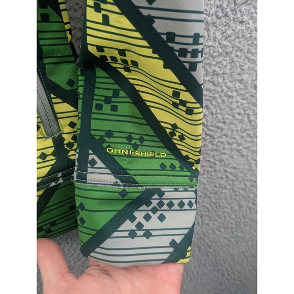 Columbia Kids Omni Shield Geometric Patterned Jacket size 14/16 - Picture 10 of 12